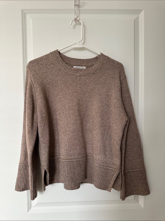 Rachel Zoe Sweaters - Rachel Zoe Taupe Crewneck Sweater